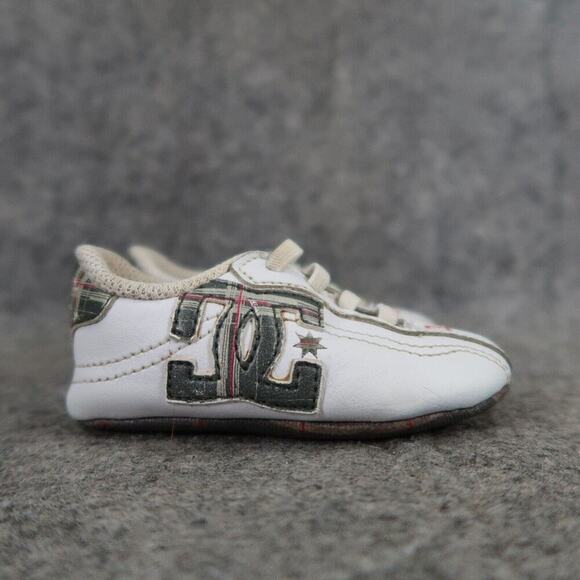 DC Shoes Infant 1 Sneaker Crib Court Graffik Fashion Trainers Baby Slip On Logo - Picture 2 of 11